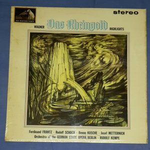 Wagner – Das Rheingold Highlights  Rudolf Kempe  HMV EMI ASD 535 LP EX