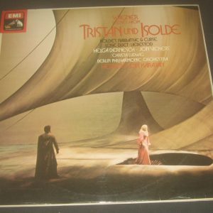 Wagner ‎– Scenes From Tristan Und Isolde Karajan HMV EMI  ASD 3354 LP EX