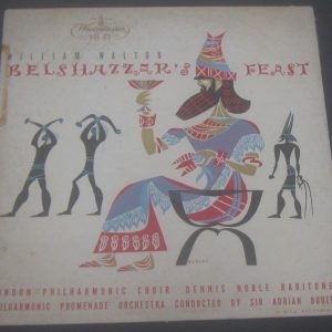 Walton – Belshazzar’s Feast Boult / Noble Westminster WL 5248 LP 1954