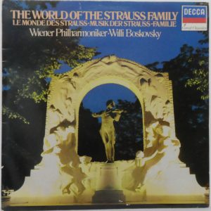 Wiener Philharmoniker / Willi Boskovsky – The World Of The Strauss Family DECCA