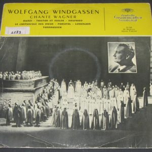 Wolfgang Windgassen Chante Wagner  DGG 19106 lp Tulip label 50’s RARE