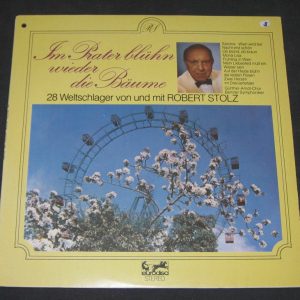 28 Weltschlager von und mit Robert Stolz  Eurodisc lp Israeli Press EX