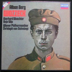 ALBAN BERG – WOZZECK 2LP Box WAECHTER SILJA VON DOHNANYI Decca Digital 6.35518