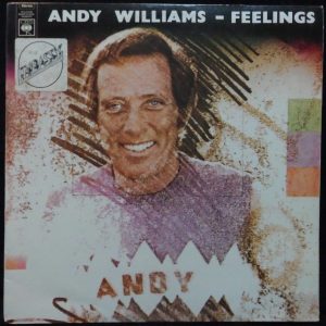ANDY WILLIAMS – Feelings LP 1975 pop ballads Rare Israel Israeli press embassy