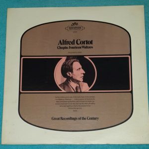 Alfred Cortot – Piano Chopin Fourteen Waltzes Seraphim 60127 LP EX