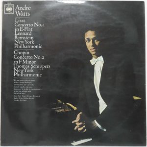 André Watts New York Philharmonic – Liszt Concerto No. 1 / Chopin Concerto No. 2