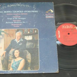 Anna Moffo Leopold Stokowski RCA Victor Red Seal LSC 2795 lp1965