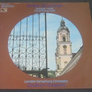 BRUCKNER Symphonie f-moll Ouverture SHAPIRRA  HMV EMI 1 C 063-02309 lp EX