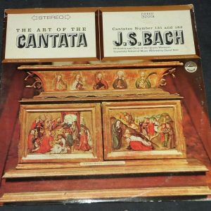 Bach – Cantatas No. 131 , 182  David Nott Everest ? 3223 lp ex