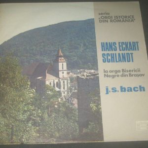 Bach / Hans Eckart Schlandt Organ Electrecord ? STM-ECE 01271 LP EX