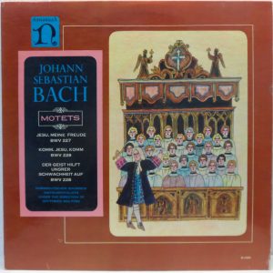 Bach – Motets LP Norddeutscher Singkreis / Edwin Koch / Horst Beckedorf Nonesuch