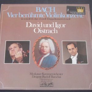 Bach – Violin Concertos David & Igor Oistrakh / Barshai 2 LP Eurodisc 86243