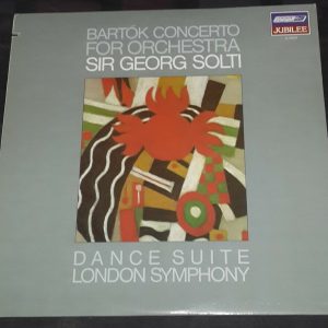 Bartok Concerto For Orchestra Dance Suite Solti London Jl 41037 LP EX