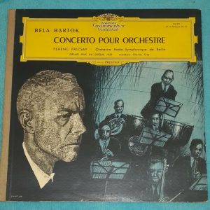Bartok – Concerto For Orchestra Fricsay DGG 18377 Tulip LP EX