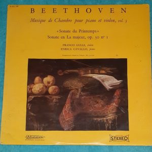 Beethoven – Chamber Music For Piano And Violin Cavallo , Gulli   Musidisc LP