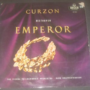 Beethoven Concerto No. 5 Emperor Curzon / Knappertsbusch Decca LXT 5391 lp 50’s