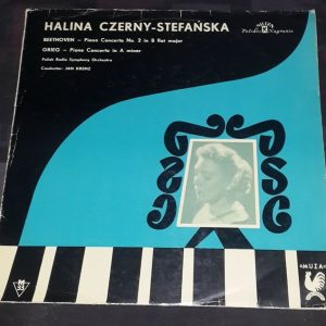 Beethoven / Grieg Piano Concertos Krenz Czerny-Stefanska  Muza ‎ XL 0107 LP EX