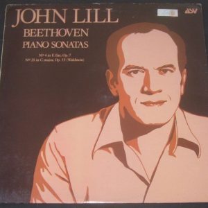 Beethoven Piano Sonatas No. 4 & 21 John Lill – Piano ASV ACM 2018 lp EX