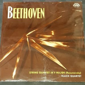 Beethoven ‎– String Quartet Rasumovsky Vlach Quartet  Supraphon SUA 10492 LP EX