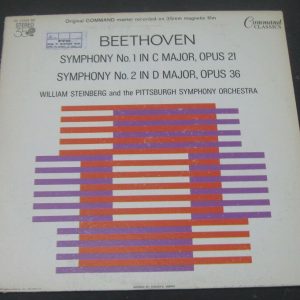 Beethoven – Symphony 1 & 2 Steinberg 35mm Command Classics CC 11024 SD lp