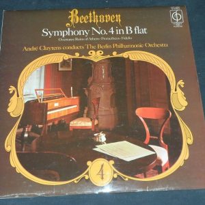 Beethoven Symphony No. 4 . Overture Cluytens EMI ‎CFP 40001 lp ex