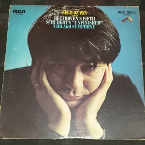 Beethoven – Symphony No. 5  Schubert – Symphony No.8  Ozawa RCA ‎ LSC-3132 LP EX