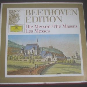 Beethoven – The Masses Karajan Richter DGG 2720 013 3 LP BOX EX