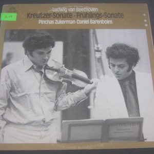 Beethoven Violin Sonatas Zukerman / Barenboim Angel SHZE 420 lp