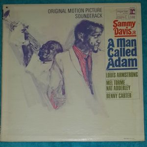 Benny Carter Sammy Davis, Jr Louis Armstrong Mel Torme ‎- A Man Called Adam LP