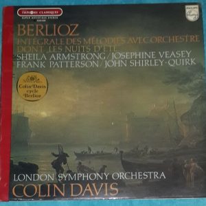 Berlioz : Songs with Orchestra Colin Davis Philips 6500 009 LP
