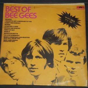 Best of Bee Gees Hebrew Print Diff Cover Polydor Israeli lp Israel 1st Press