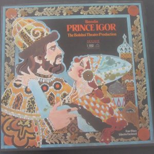 Borodin – Prince Igor Bolshoi / Ermler  Angel / Melodiya SRDL 4116 4 LP Box