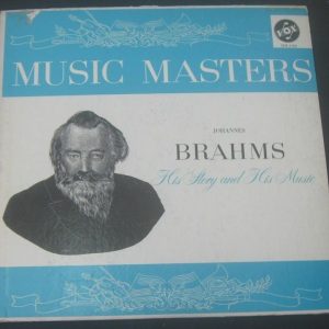 Brahms : His Story and His Music Vox MM 3580 USA 1959 lp
