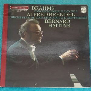 Brahms Piano Concerto no. 2 Alfred Brendel Haitink  Philips 6500 767 LP