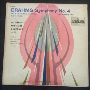 Brahms Symphony 4 / Academic Overture  Eugen Decca ‎Gold DL 9866 lp 5o’s