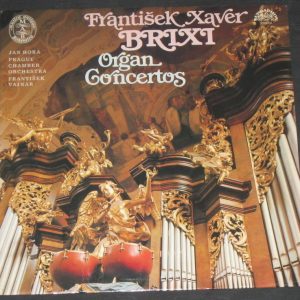 Brixi –  Organ Concertos JAN HORA Vajnar Supraphon LP