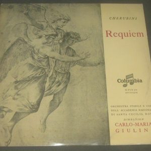 CARLO MARIA GIULINI – Cherubini Requiem Columbia FCX 231 LP