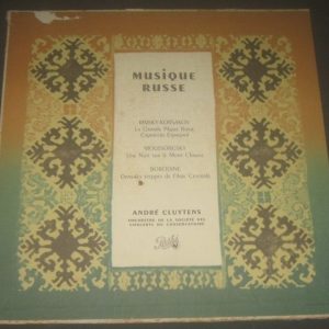 CLUYTENS – Rimsky-Korskov / Mousorgsky / Borodine Pathe DTX 116 LP 50’s
