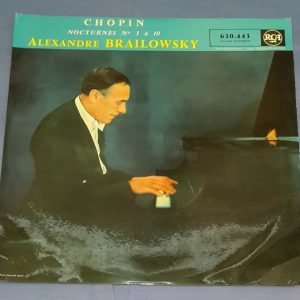 Chopin Nocturnes  Piano – Alexander Brailowsky  RCA 630.443 LP France