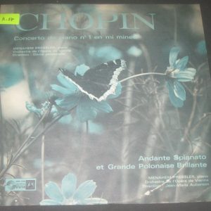 Chopin – Piano Concerto No. 1 Pressler / Josefowitz / Auberson SMS 2408 LP ED1