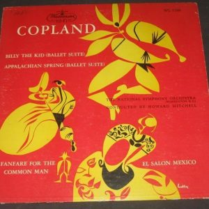 Copland – APPALACHIAN SPRING HOWARD MITCHELL  Westminster WL 5286 lp 1954