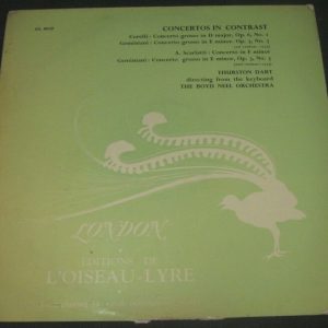 Corelli Geminiani Scarlatti – Concerto Grossi DART / NEEL L’Oiseau-Lyre lp