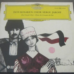 DON COSSACK CHOIR SERGE JAROFF DGG 136457 SLPEM TULIPS lp