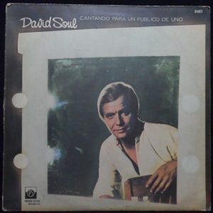 David Soul – Playing To Audience Of One LP 1977 funk soul Argentina Press Rare