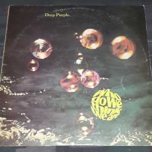 Deep Purple – Who Do We Think We Are LP 1973 * ISRAEL PRESSING * Purple Records