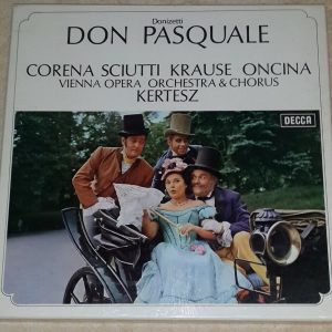 Donizetti : Don Pasquale Istvan Kertesz  Decca SET 280-1 2 LP Box EX