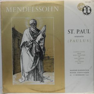 Dutoit / Loeffler / Grossmann Mendelssohn – St. Paul Oratorio 2LP VOX VUX 2006