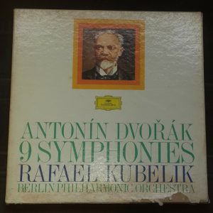 Dvorak ‎- 9 Symphonies Kubelik  DGG 2720 066-10 9 lp Box