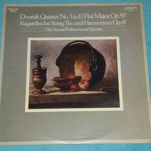 Dvorak Quintet No 3 Bagatelles Vienna Philharmonia Quintet London STS 15438 LP