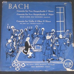 ELSNER & REINHARDT Bach Harpsichords Vox PL 9580 UK-55